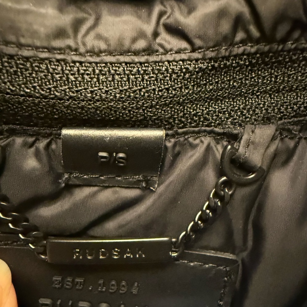 Rudsak Luxurious Black Fur-Trimmed Winter Coat - Picture 8 of 13